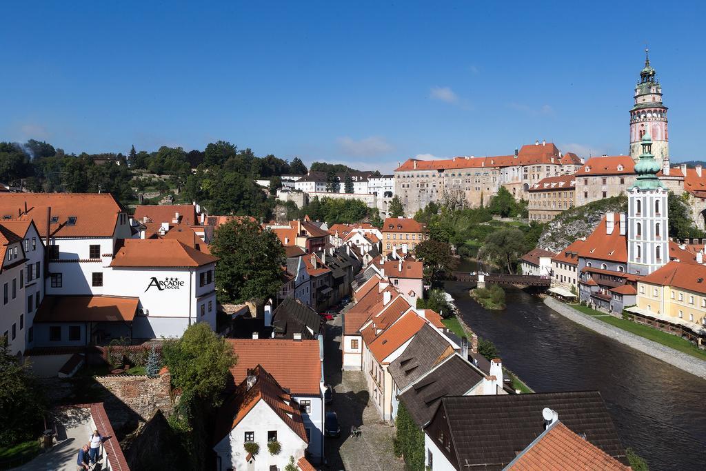 Arcadie Hotel & Apartments Cesky Krumlov Ngoại thất bức ảnh