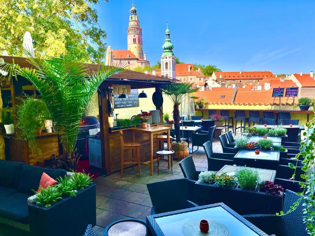 Arcadie Hotel & Apartments Cesky Krumlov Ngoại thất bức ảnh